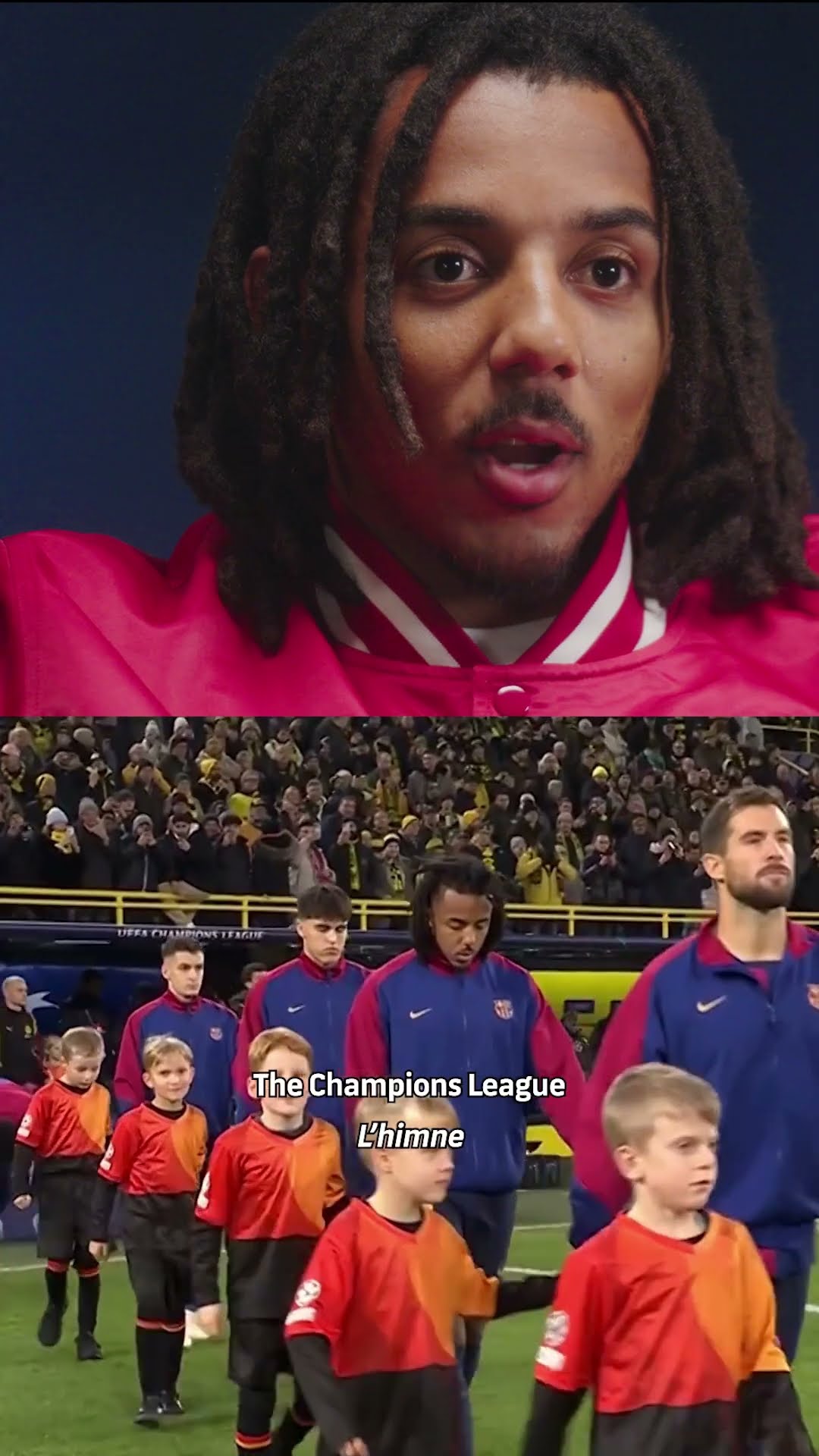 The Blaugrana Room with Jules Kounde ? #fcbarcelona #shorts