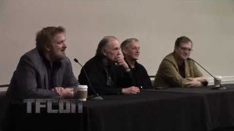 Flint Dille Introduces the Transformers G1 Writers at TFcon LA.