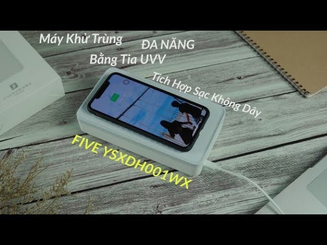 Máy Khử Trùng Tia UV Tích Hợp Sạc Không Dây FIVE YSXDH001WX - Khẩu Trang - Điện Thoại - Bất Cứ Gì ..