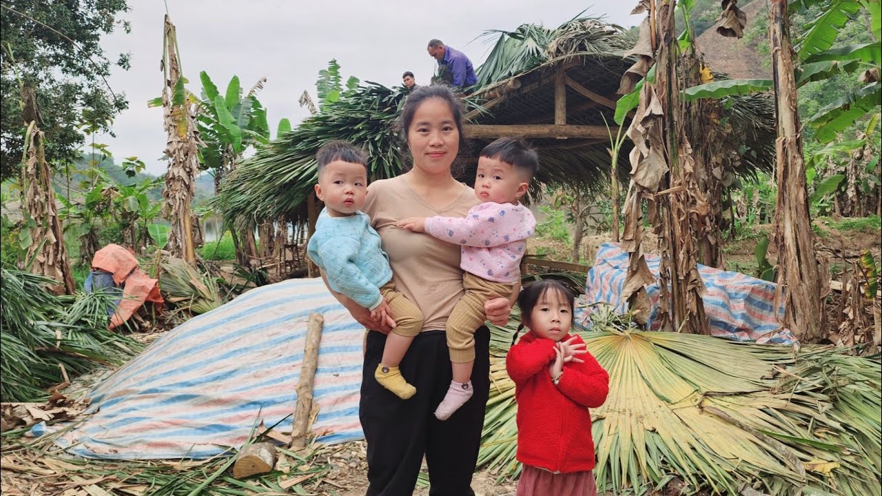 Single mother - decided to expand the area of ​​her new house | Ly tieu tieu