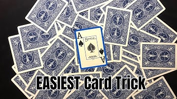The EASIEST Card Trick To Impress Anyone (The Key Card Trick)