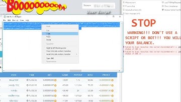 Bitsler Script from 0 up to 12 BTC in 3 min with Withdrawal Proof (New update )