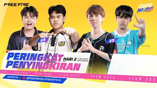 [BM] Peringkat Penyingkiran Hari 2 | Free Fire Clash Masters SEA 2026 Fall