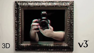 3D Video - v3 "Off Screen" Product Anaglyph Stereoscopic Test