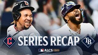 Junior Caminero, Freddy Peralta and the Rays defeat the Guardians in 6 games! (ALCS Full Highlights)