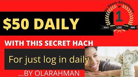 WeShareAbundance Review (How Am Making $50 Daily With Just log in daily to my account)