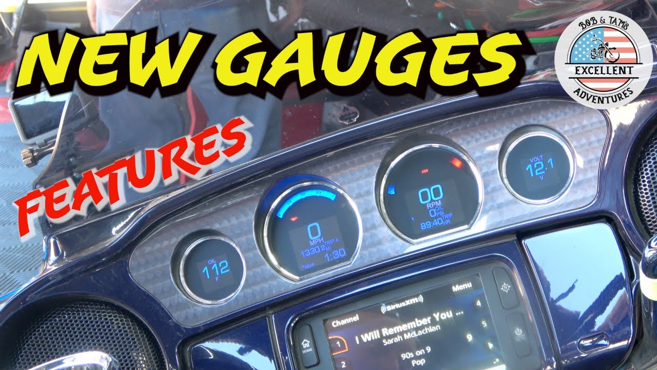Dakota Digital Gauges For Your Harley Davidson on The Great Features YouTube