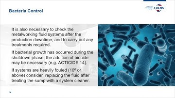 Returning to Work - Metalworking Fluid Checks