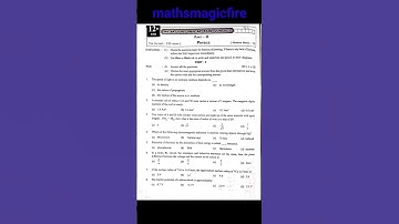 public exam physics question paper June 2023 , 12th standard physics.