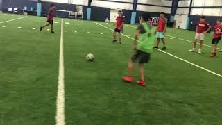 Double, overlap and finish drills