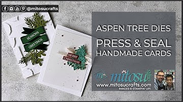 Aspen Tree Dies & Press n Seal Cardmaking and Papercraft LIVE Demonstration