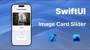 Horizontal Image Cards Slider : SwiftUI Tutorial
