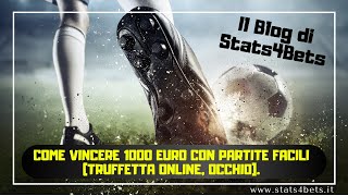 SCOMMESSE VINCERE 1000€ CON PRONOSTICI SICURI E PARTITE FACILI [RISCHIO TRUFFA RISULTATI ESATTI] screenshot 3