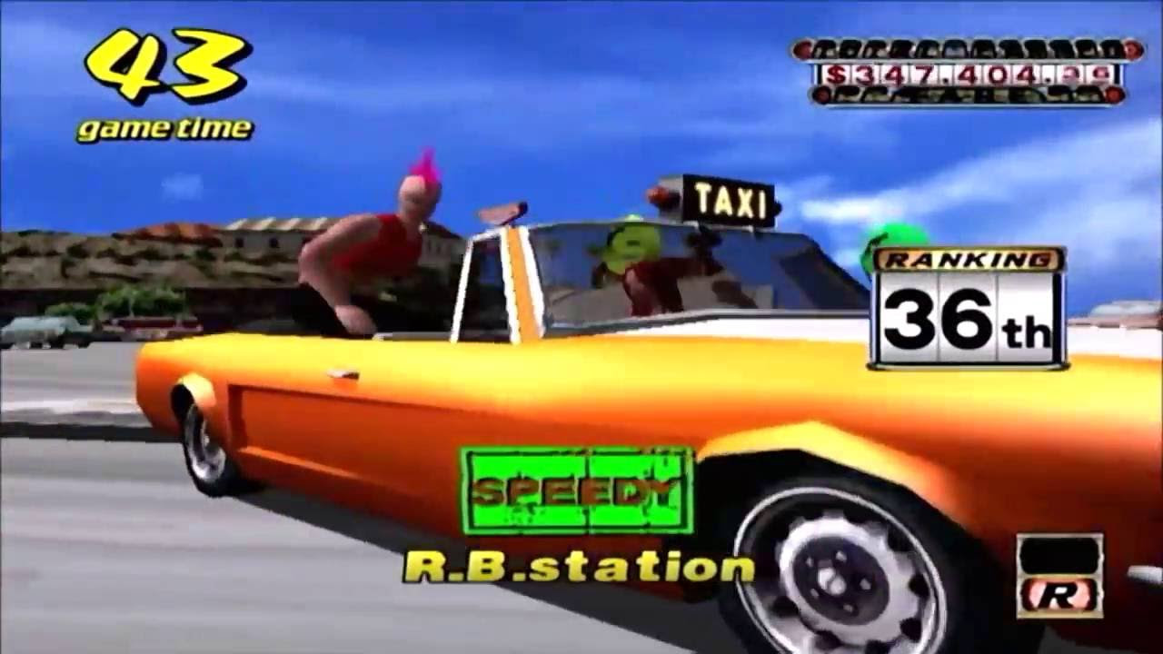 DC】クレイジータクシー【単発・高画質】 - YouTube