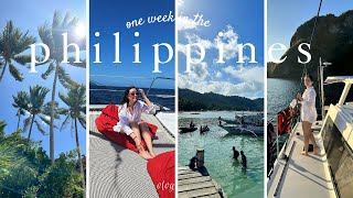 7 days in the Philippines 🇵🇭 | BGC, el nido, island hopping on a catamaran