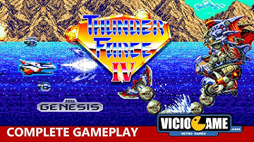 🎮 Thunder Force IV (Mega Drive) Complete Gameplay