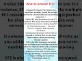 Amazon EFS: Scalable Shared Storage Explained 📂