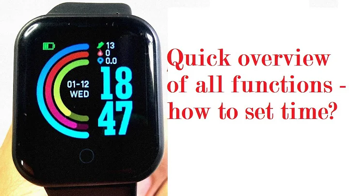 Smart Watch Y68 - Smart Watch LH719 - how to charge smart bracelet