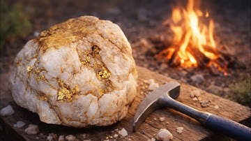 This Is How Gold Is Naturally Extracted from Ordinary Rocks