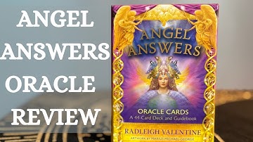 Angel Answers Oracle Cards Review and Flip Through