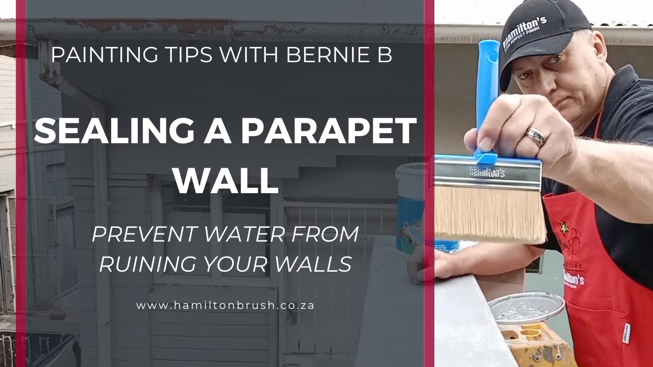 Sealing a parapet wall YouTube