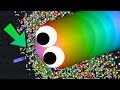 Slither.io Small A.I. HACKER vs GIANT Snakes (Epic Slitherio Gameplay)