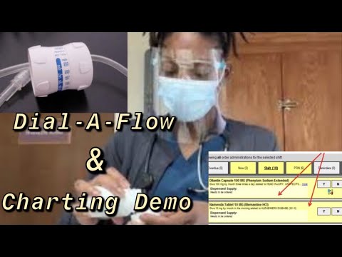 LPN DAY IN THE LIFE | CHARTING PCC | DIAL-A-FLOW DEMO