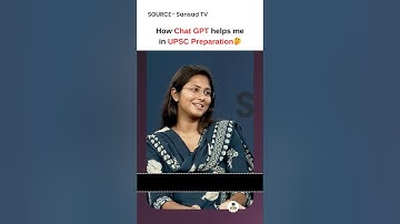 AIR 2 Harshita Goyal🔥⚡ UPSC 2024 Topper| Chat GPT for UPSC | Full Video by Sansad TV #studybooster4u