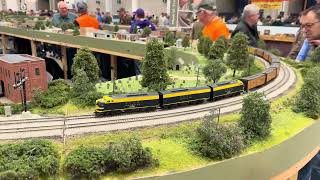 Mad City model railroad show Madison, WI February 21, 2026