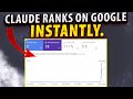 How i create content that ranks instantly on google ai seo