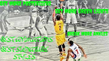 BEST SIGNATURE STYLES AND ANIMATIONS NBA 2K16! BREAK ANKLES! GET POSTERIZERS!