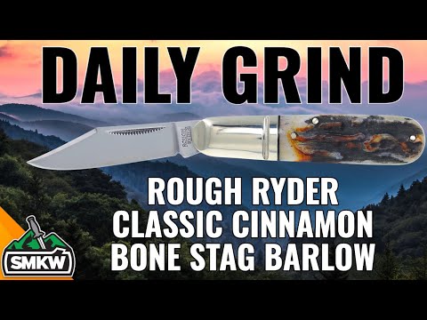 Rough Ryder Classic Cinnamon Bone Stag Barlow RR2429