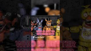 Fnaf Originals Vs The Toys