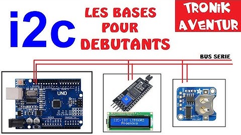 TRONIK AVENTUR 361- i2c +ADRESSES pour DEBUTANTS -