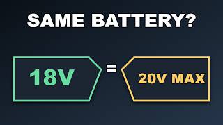 Why 18V Batteries Are Called 20V Max