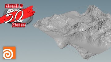 Houdini | Create Terrain using Height Fields