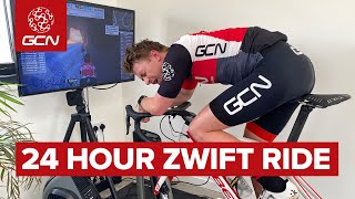 24 Hour Zwift Epic | How Far Can Hank Ride?