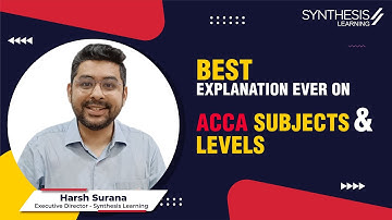 Everything You Need To Know About ACCA Subjects & Levels