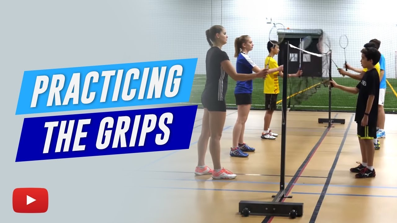 Badminton Tips to Practice the Forehand and Backhand Grips - Coach Andy Chong
