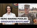 Hero "poolee" who tackled school shooter becomes a Marine