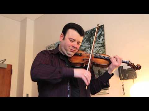 Vadim Gluzman performs an excerpt of Tchaikovsky's Violin Concerto