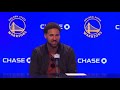 Klay Thompson postgame; Warriors lost to the Knicks