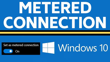How to Enable or Disable Metered Connection in Windows 10 PC & Laptop