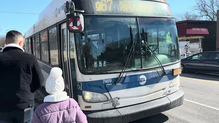 MTA Bus Company: 2015 New Flyer "Xcelsior" XD40 #7469 On The Q67 @ Metropolitan Av & Rentar Plz East