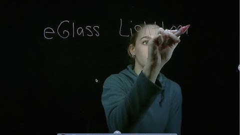 eGlass Lightboard Features (Tutorial)