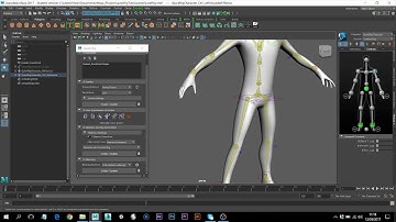 How to create a quick rig in Maya 2017