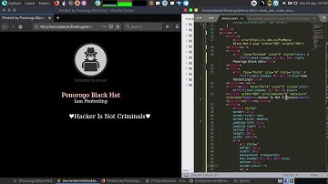 Cara membuat text berjalan di script deface part 4