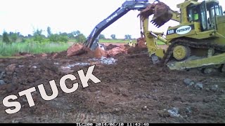 Excavator Swamped