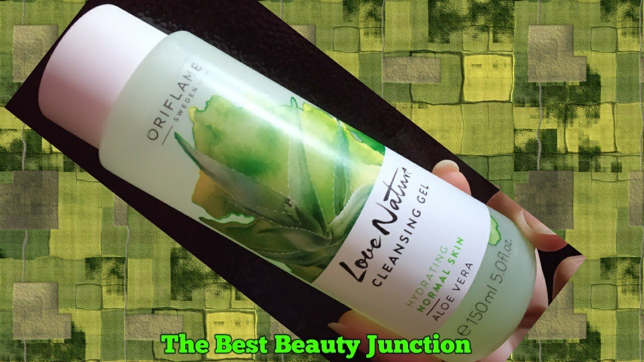 ORIFLAME Love Nature Aloevera Cleansing Gelbest for combination skin