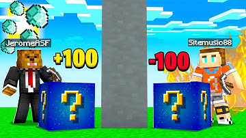 Astral Lucky Block Hunger Games in Minecraft